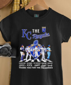 The KC Royals Abbey Road thank you for the memories shirt