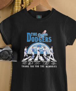 The Los Angeles Dodgers 1883 2025 142th Thank You For The Memories Signatures T shirts