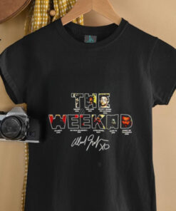The Weeknd Hurry Up signature shirt
