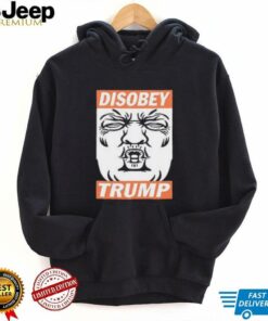 Trump Disobey Funny Kissing shirt