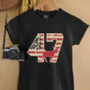 Trump Patriotic G.O.A.T. 47 T Shirt