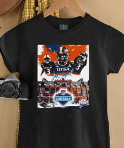 UTSA Roadrunners Runners Zah Frazier Lucas Oil Stadium NFL Scouting Combine Scooter’s Coffee Frisco Bowl Poster T Shirt
