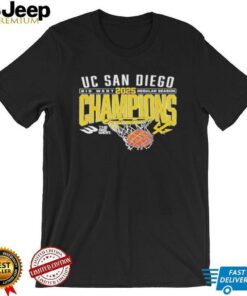 Uc San Diego Tritons 2025 Big West Regular Season Basketball Champions shirt