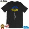 Ukraine Flag Sunflower Vintage Ukrainian Support Ukraine T Shirt