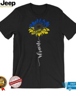 Ukraine Flag Sunflower Vintage Ukrainian Support Ukraine T Shirt