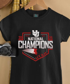 Utah Utes 2025 NCAA Skiing National Champions T Shirt