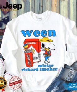 Ween Mister Richard Smoker Snoopy Cowboy Shirt