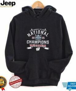 Wisconsin Badgers 2025 NCAA Frozen Four Women’s Ice Hockey National Champions shirt
