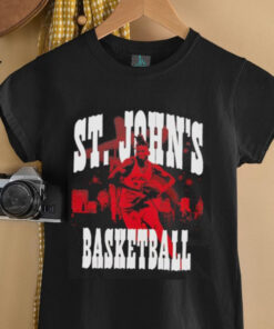 Zuby Ejiofor St Johns basketball comic shirt