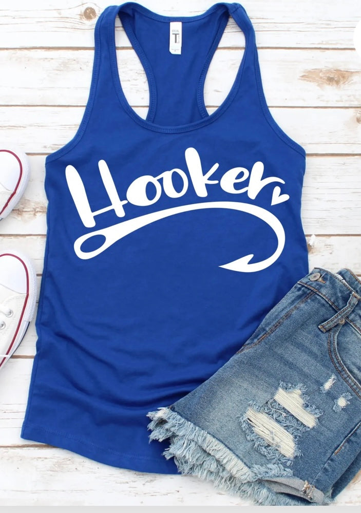 Hooker Racerback Bella Canvas Tank Hooker Racerback Bella Canvas Tank