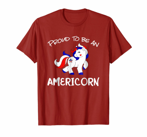 4th Of July Patriotic Unicorn Usa Flag Shirts