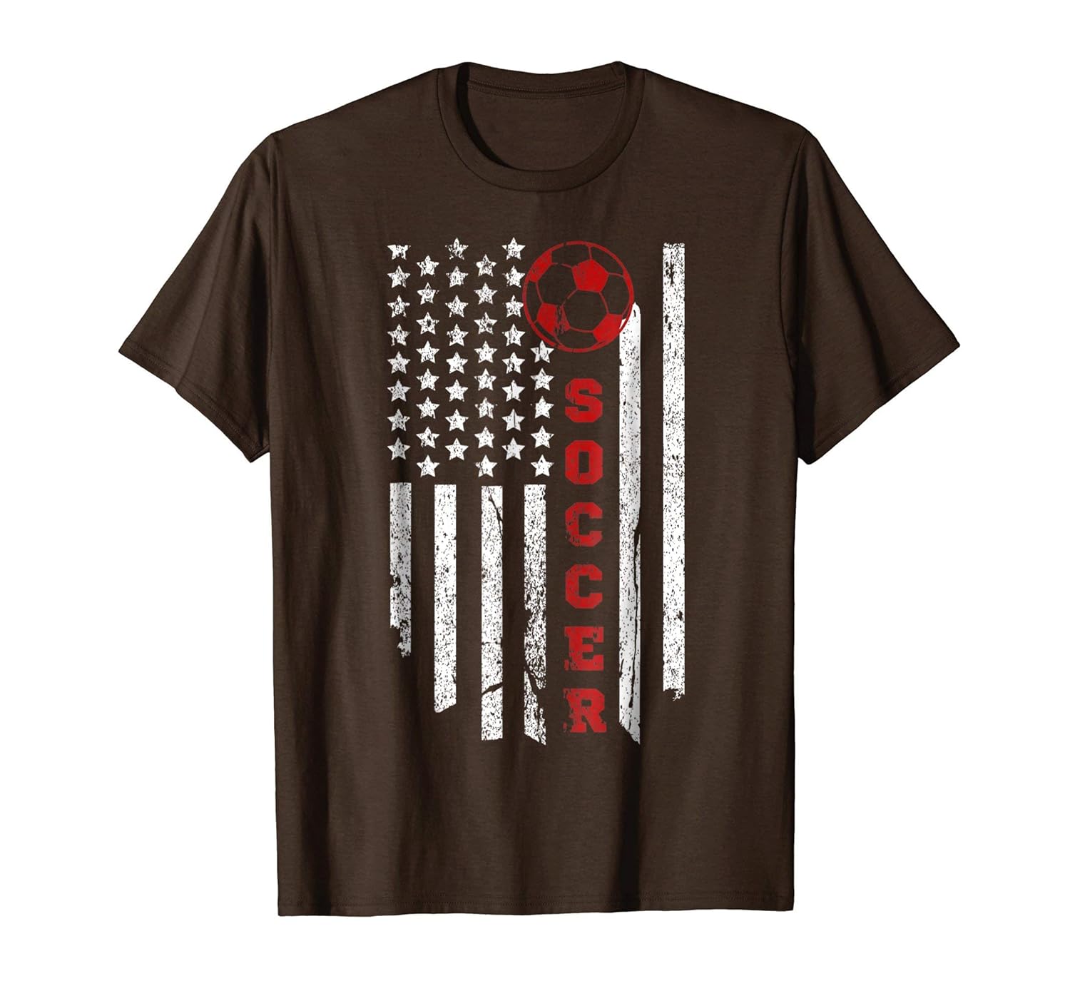 American Flag For Soccer Ball American T Shirt American Flag For Soccer Ball American T Shirt
