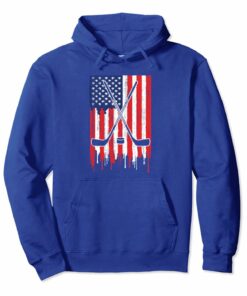 American Flag Ice Hockey Hoodie American Flag Ice Hockey Hoodie