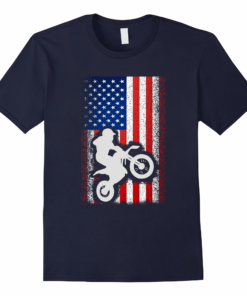 American Flag Motocross T Shirt Cool American Flag Motocross T Shirt Cool