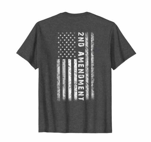 American Flag Shirt 2nd Amendment Shirt Gift
