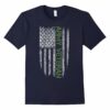 American Flag T Shirt Veterans Soldier