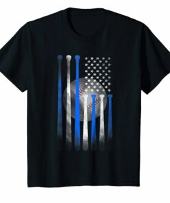 American Flag Vintage Baseball Flag T Shirt American Flag Vintage Baseball Flag T Shirt