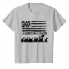 American Legion Members Tshirt American Flag Military Vetran