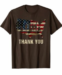 American Pride Flag T Shirt Thank You Veterans Tee Shirt American Pride Flag T Shirt Thank You Veterans Tee Shirt