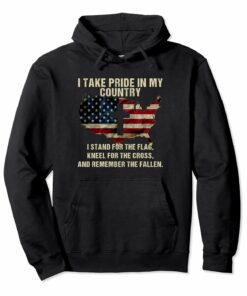 American Pride Patriotic American Flag Pullover Hoodie American Pride Patriotic American Flag Pullover Hoodie