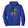 American Pride Spartan Helmet Usa Flag Pullover Hoodie