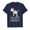 Auntie Saurus T Shirt Matching Dinosaur Family Gift For Aunt