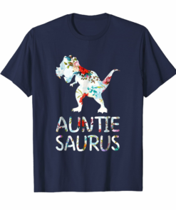 Auntie Saurus T Shirt Matching Dinosaur Family Gift For Aunt Auntie Saurus T Shirt Matching Dinosaur Family Gift For Aunt
