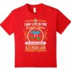 Azerbaijan United States T Shirt Black