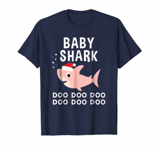 Baby Shark Doo Doo Christmas Shirt For Family Pajamas