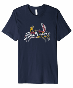 Baltimore Maryland Flag Crab Shirt State Souvenir Gift Baltimore Maryland Flag Crab Shirt State Souvenir Gift