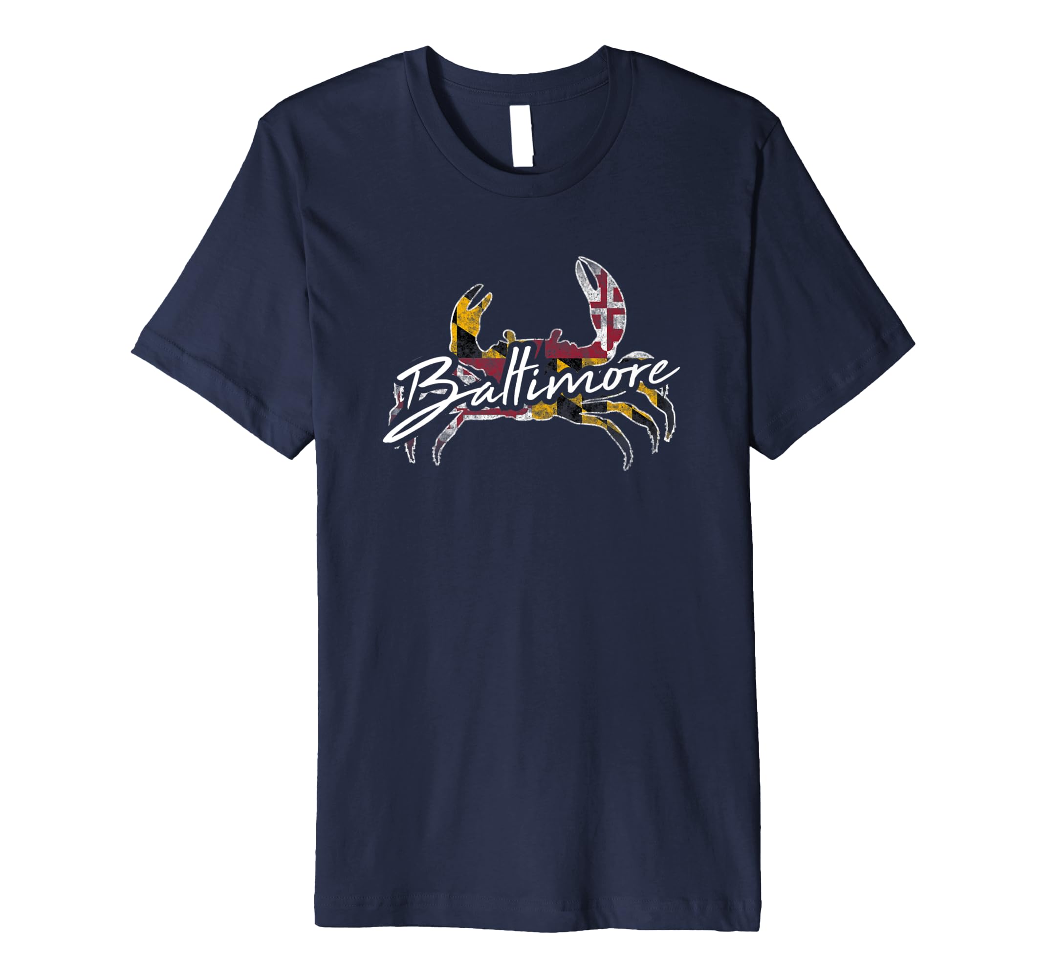 Baltimore Maryland Flag Crab Shirt State Souvenir Gift Baltimore Maryland Flag Crab Shirt State Souvenir Gift