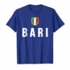 Bari Italy T Shirt Italian Flag Italia Tourist Souvenir