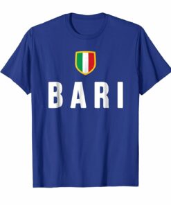 Bari Italy T Shirt Italian Flag Italia Tourist Souvenir Bari Italy T Shirt Italian Flag Italia Tourist Souvenir