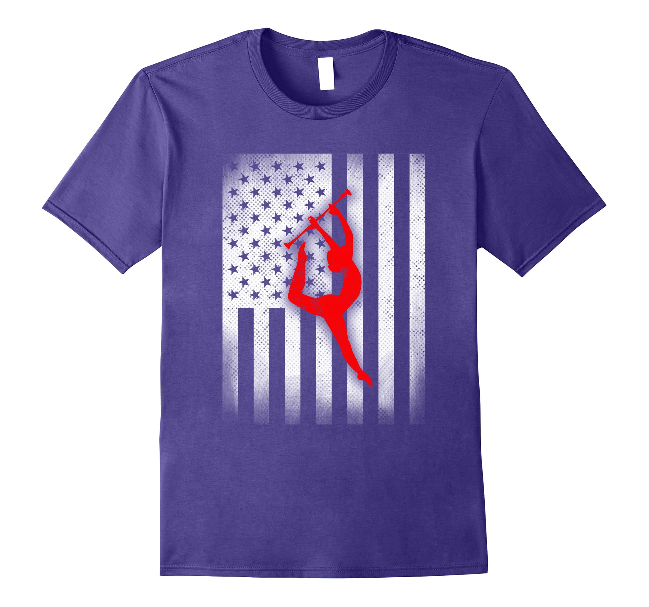 Baton Twirling Shirt Us Flag Baton Twirling Shirt Us Flag