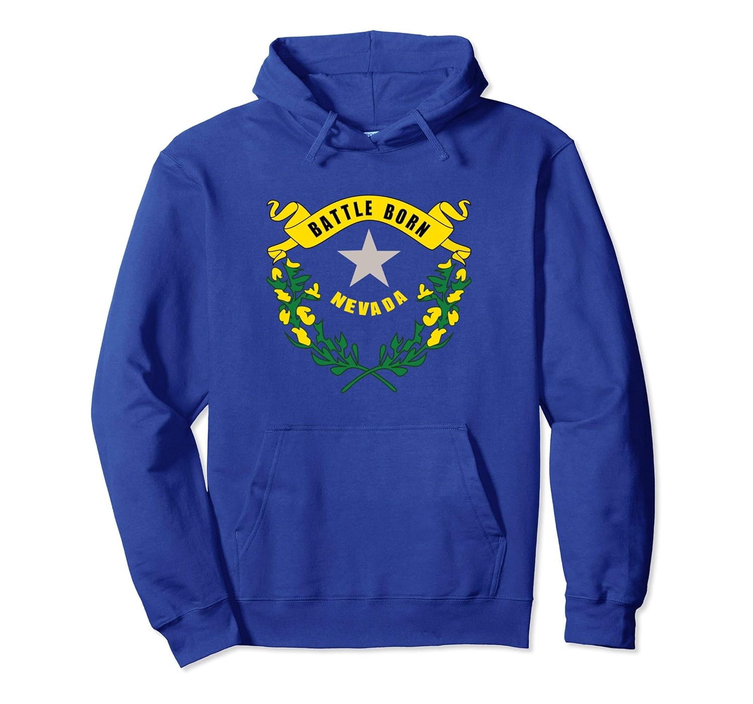 Blue Vintage Nevada Flag Sweatshirt Retro State Hoodie Us Nv Blue Vintage Nevada Flag Sweatshirt Retro State Hoodie Us Nv