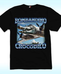Bombardino Crocodilo Meme Shirt, Funny Brain Rot Bombardino Crocodilo Meme Shirt, Funny Brain Rot
