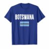 Botswana Flag T Shirt