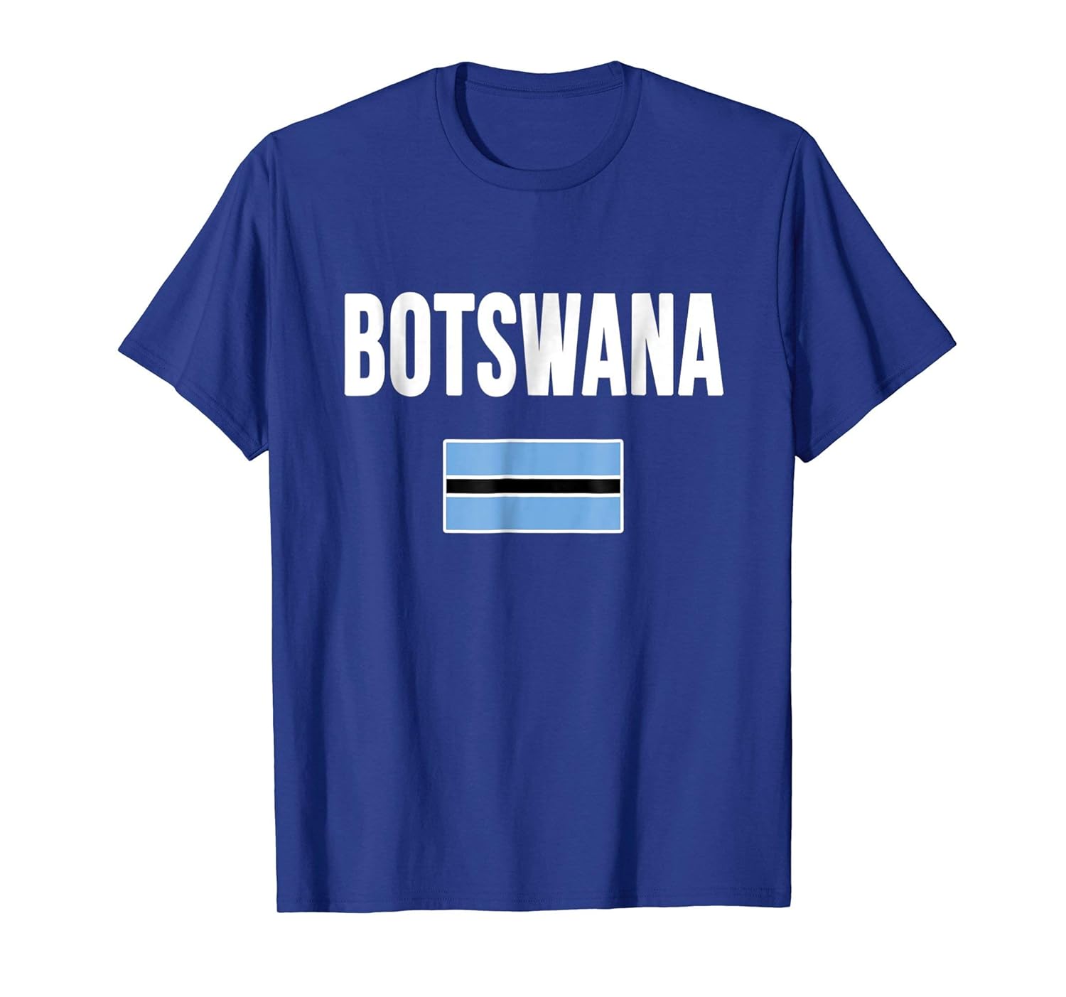 Botswana Flag T Shirt Botswana Flag T Shirt