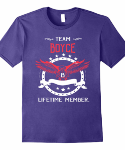 Boyce Lifetime Member Family Shirt Boyce Lifetime Member Family Shirt