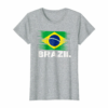 Brazil Brazilian Flag Shirt Sports Soccer Football Gift