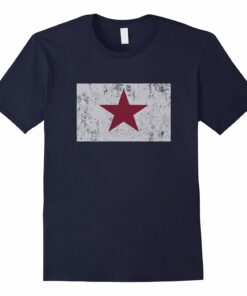 California Red Lone Star Flag 1836 The Golden State T Shirt California Red Lone Star Flag 1836 The Golden State T Shirt