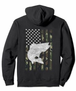 Camouflage Flag Walleye Fishing Angler Shirt Hoodie On Back Camouflage Flag Walleye Fishing Angler Shirt Hoodie On Back