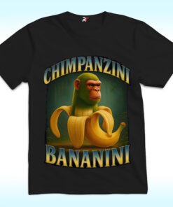 Chimpanzini Bananini Shirt, Italian Brainrot Chimpanzini Bananini Shirt, Italian Brainrot