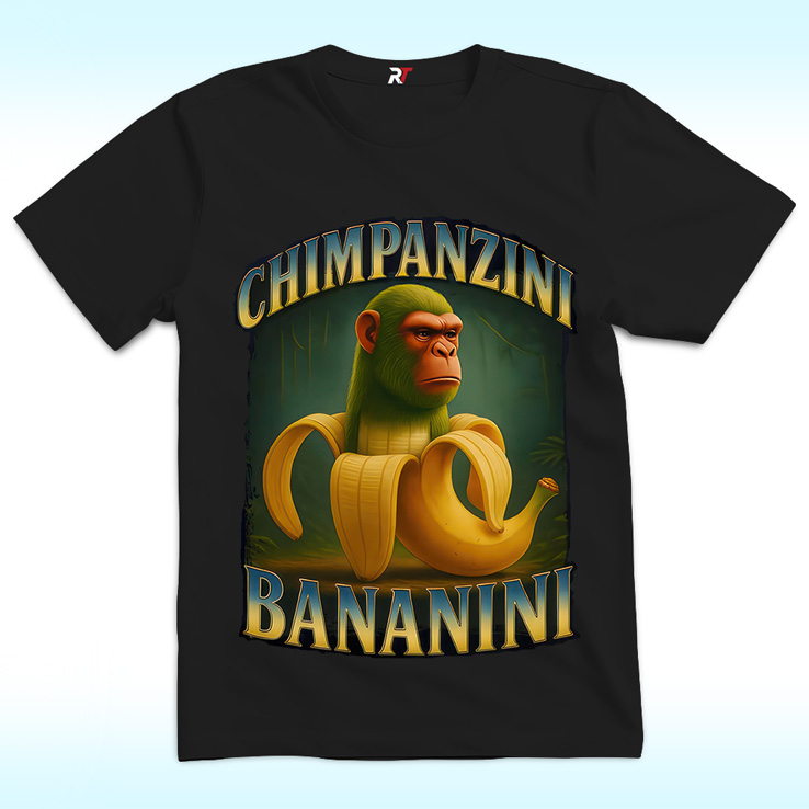 Chimpanzini Bananini Shirt, Italian Brainrot Chimpanzini Bananini Shirt, Italian Brainrot