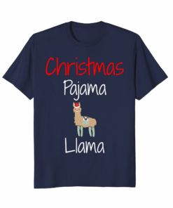 Christmas Pajama Llama Cute T Shirt For Family Matching Pjs Christmas Pajama Llama Cute T Shirt For Family Matching Pjs