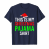 Christmas Pajama T Shirt Family Xmas Pajamas Jammies Fun Te