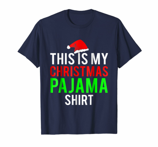Christmas Pajama T Shirt Family Xmas Pajamas Jammies Fun Te