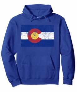 Colorado Hoodie Mens Womens Colorado Flag Pullover Hoodie Colorado Hoodie Mens Womens Colorado Flag Pullover Hoodie