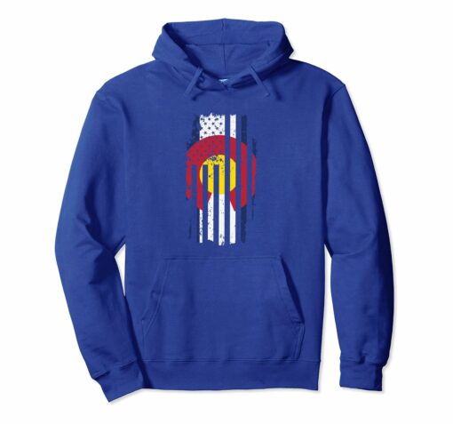 Colorado Vintage State Flag Hoodie