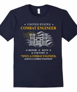 Combat Engineer T Shirt United States Combat Engineer T Shirt United States